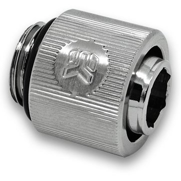 Cooling System EKWB EKWB3831109846360 EK-ACF Fitting 10/13mm - Nickel (EK-DuraClear 9,5/12,7mm compatible)