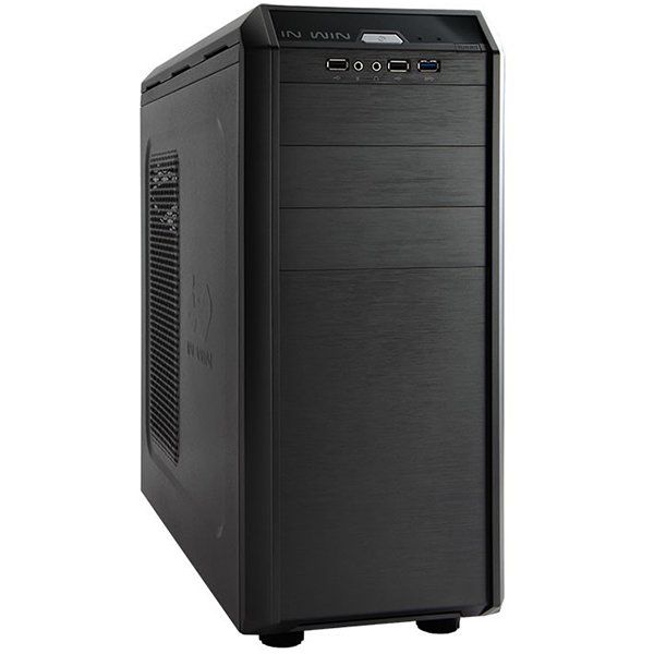 PC Chassis IN WIN G7-BLACK Chassis In Win G7 Mid Tower, SECC, ATX, Micro-ATX, Front Ports 1xUSB 3.0 2xUSB 2.0 HD Audio, CPU die surface to side panel height: 160mm, 8x120mm FAN sup, Black