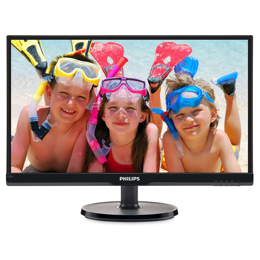 Monitor LED PHILIPS 226V6QSB6/00 Philips LCD monitor 226V6QSB6 V Line 22 (21.5" / 54.6 cm diag.) Full HD (1920 x 1080) IPS, WLED, 178/178 vga, DVI