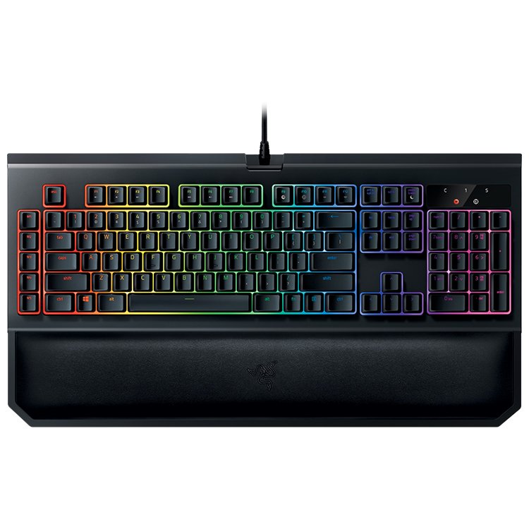 Input Devices - Keyboard Box RAZER RZ03-02030100-R3M1 Razer BlackWidow Chroma V2 - Mechanical Gaming Keyboard- US Layout(GREEN SWITCH)