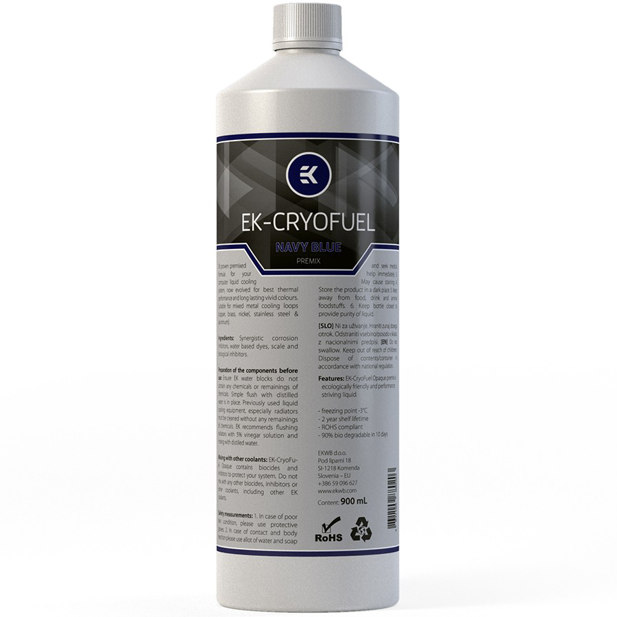 Cooling System EKWB EKWB3831109880203 EK-CryoFuel Navy Blue Premix 900 mL