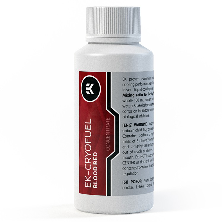 Cooling System EKWB EKWB3831109880142 EK-CryoFuel Blood Red Concentrate 100 mL