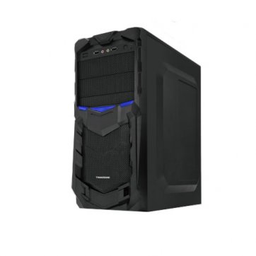 PC Chassis TRENDSONIC TALOS-TA02A-B-BK/BU Chassis TALOS-TA02A-B-BK/BU, ATX/ MICRO ATX, 7 slots, 4 X 5.25", 7 X 3.5" H.D., 2 X USB2.0 / 1xUSB3.0/2 x AUDIO /, PSU 550W 12 sm, 20+4pin, 2 x IDE, 3 x SATA, 360*175*405mm, 1 x 80mm Back Black FAN /opt/., Black