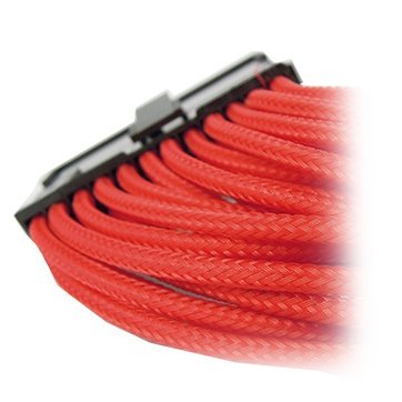 Cable GELID SOLUTIONS CA-24P-04 GELID 24pin Power extension cable 30cm individually sleeved RED