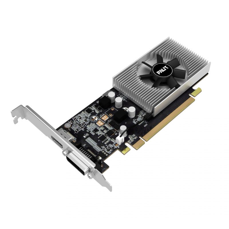 Video Card PALIT 4710636269639 PALIT Video Card GeForce GT 1030 nVidia, 2GB DDR5 ,64bit , DVI-D,HDMI,part# NE5103000646F