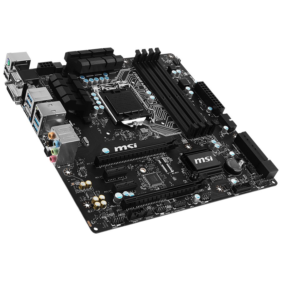 Main Board Desktop MSI H170M-A_PRO MSI Main Board Desktop H170 (S1151,4xDDR4,2xPCI-Ex16,2xPCI-Ex1,USB3.1,USB2.0,SATA III,VGA,DVI,HDMI,GLAN) mATX Retail