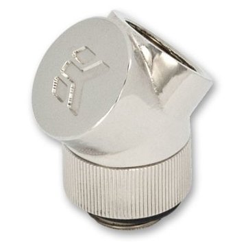 Cooling System EKWB EKWB3831109845172 EK-CSQ Adapter 45° G1/4 Nickel