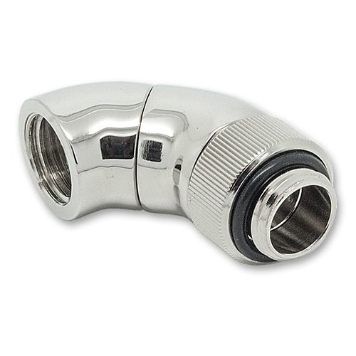 Cooling System EKWB EKWB3831109845295 EK-AF Angled 2×45° G1/4 Nickel