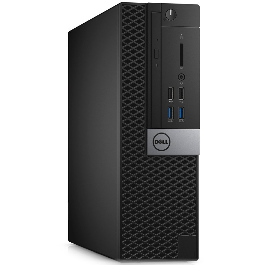 Desktop Computer DELL N009O3046SFF_WIN-14 Dell OptiPlex 3046 SFF, Core i3-6100 (Dual Core, 3MB, 4T, 3.7GHz, 65W), 4GB (1x4G) 2133MHz DDR4, 500GB 7200rpm, MS116, KB216, 180W 85% eff (80Plus Bronze), Windows 10 Pro, 3Y NBD