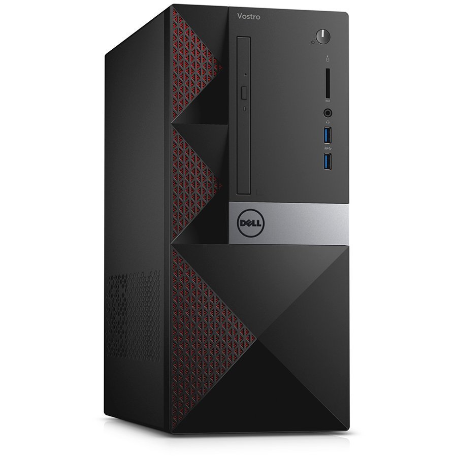 Desktop Computer DELL N219VD3668EMEA01_WIN-14 Dell Vostro 3668, Intel Core i5-7400 (6MB Cache, up to 3.50 GHz), 8GB (1x8GB) DDR4 2400MHz, 1TB SATA (7200rpm), GeForce GT 710 2GB GDDR3, DVD+/-RW, WiFi 802.11bgn, Bluetooth 4.0, Dell USB Mouse, Dell KB216 Key