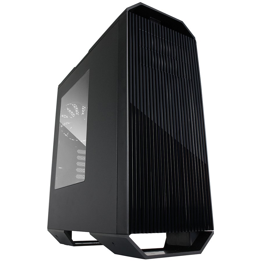 PC Chassis RAIDMAX MONSTERII_A08TB Chassis Monster II Tower, 7 slots, 2 X 5.25", 1 X 3.5" H.D./ 2 x 2.5" SSD, 2 x AUDIO / 1 x USB3.0, PSU Optional,1 X 140mm Front LED Fan, 1 x 140mm Back Black Fan, 2 X 140mm TOP fan /opt./, Black