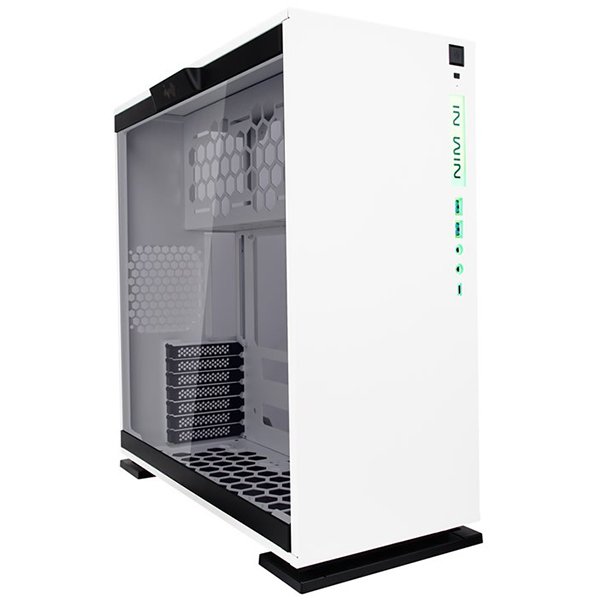 PC Chassis IN WIN INWIN_303C_WHITE Chassis In Win 303C RGB LED Mid Tower,Tempered Glass, SECC,12"x10.7" ATX,Micro-ATX,Mini-ITX,USB 3.1 Gen 2 Type-C 2xUSB 3.0,HD Audio,PCI-E X 7,1x120mm Rear Fan/120mm Radiator 3x120mm Top Fan/360mm Radiator 3x120mm Bottom