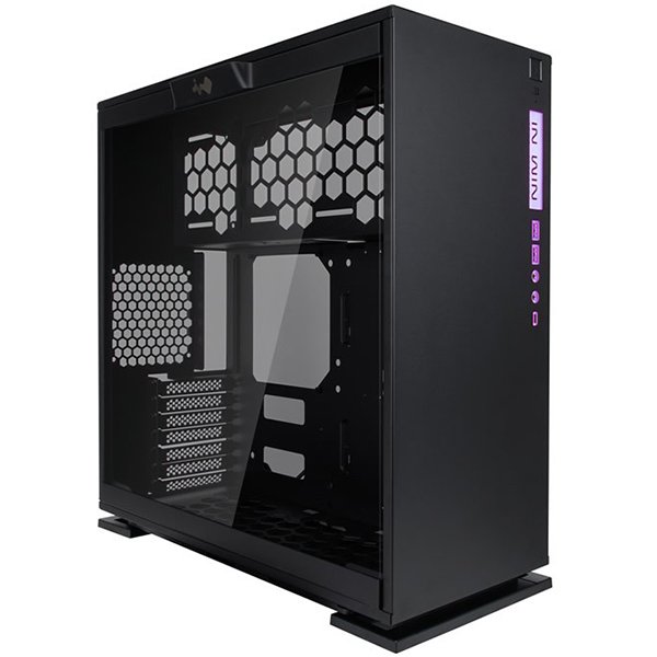 PC Chassis IN WIN INWIN_303C_BLACK Chassis In Win 303C RGB LED Mid Tower,Tempered Glass, SECC,12"x10.7" ATX,Micro-ATX,Mini-ITX,USB 3.1 Gen 2 Type-C 2xUSB 3.0,HD Audio,PCI-E X 7,1x120mm Rear Fan/120mm Radiator 3x120mm Top Fan/360mm Radiator 3x120mm Bottom