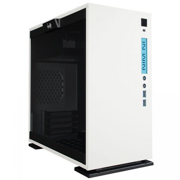 PC Chassis IN WIN INWIN_301_WHITE Chassis In Win 301 Mini Tower,Tempered Glass,SECC,Micro-ATX, Mini-ITX,2xUSB 3.0,HD Audio,2x120mm Front Fan/240mm Radiator,1x120mm Rear Fan/120mm Radiator,2x120mm Bottom Fan(Occupy a PCI-E slot),PCI-Ex4,1x3.5"/2.5,2x2.5",w