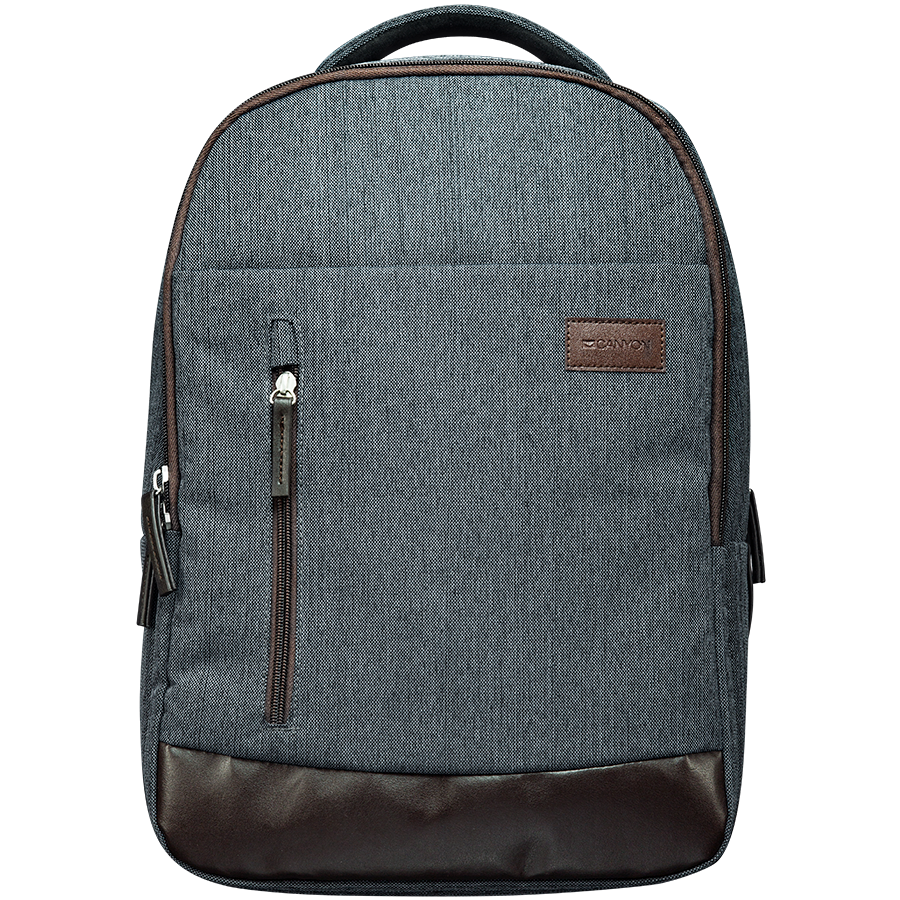 Carrying Case CANYON CNE-CBP5DG6 Fashion backpack for 15.6" laptop, dark gray