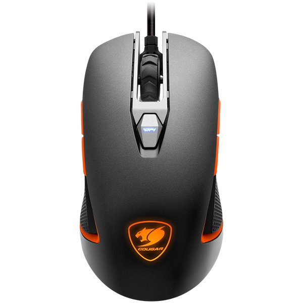 Input Devices - Mouse Box COUGAR GAMING CG3M450WOI0001 COUGAR 450M Gaming Mouse Iron Grey,PMW3310 Optical gaming sensor,50-5000 DPI,On-board memory-512KB,Software COUGAR UIX™ System,2 ZONE 16.8 million colors,6500 FPS,Golden-plated USB plug,Cable Length 1