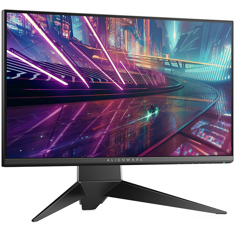 Monitor LED ALIENWARE AW2518HF-14 Alienware 25",1920x1080,240Hz,16:9,1ms,TN,170°/160°, NVIDIA G-SYNC technology,DP 1.2,2 x HDMI 2.0,4 x USB 3.0,Audio Out,HAS, Tilt, Pivot, Swivel,AMD Free-Sync technology,Black