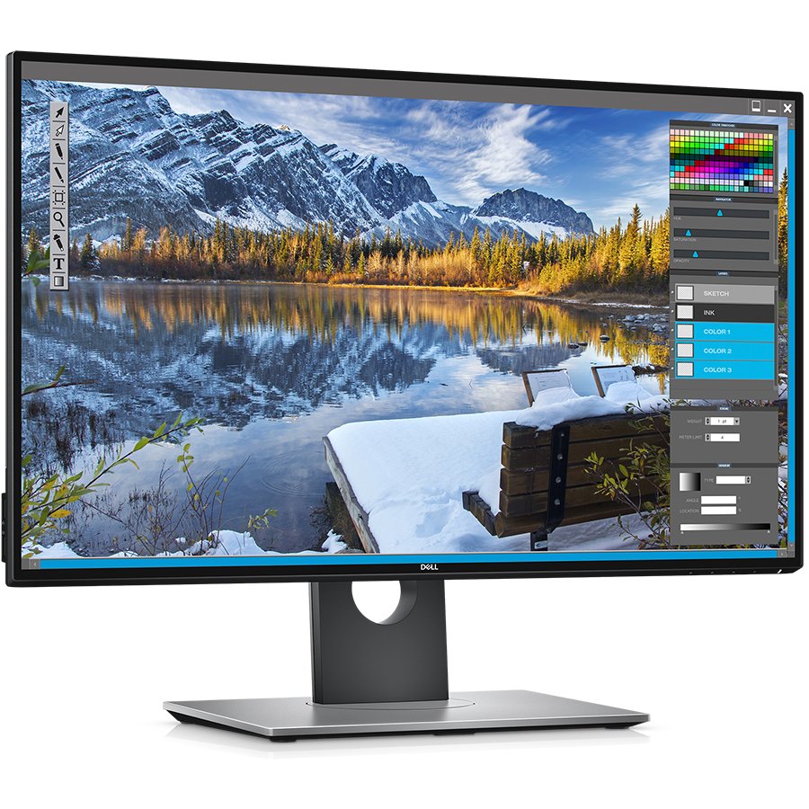 Monitor LED DELL U2718Q-14 DELL UltraSharp 27" 4K,UHD 3840x2160,InfinityEdge,HDR10,sRGB,16:9,350 cd/m2,5ms,1300:1,178/178,1xDP,1xmDP,1xmDP,1xUSB 3.0 port-Upstream,4xUSB 3.0 ports,1xAudio line-out,black