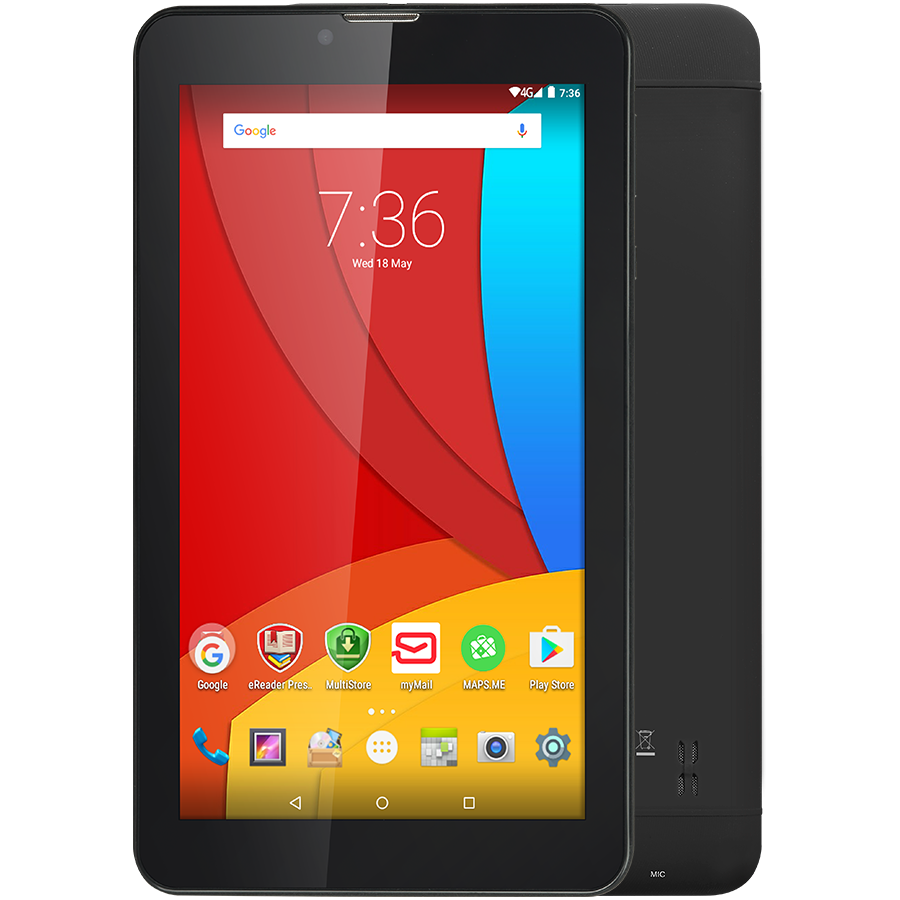 PC Tablet PRESTIGIO PMT3407_4G_C MULTIPAD Wize 3407 4G, PMT3407_4G_C,Single Standard-SIM,have call function, 7'' WSVGA(600*1024)IPS display,1.0GHz quad core processor,android 5.1,1GB RAM+8GB emmc,0.3MP front camera+2MP rear camera, 2800mAh battery.