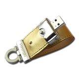Memory ( USB flash ) PRESTIGIO PLDF4096SIGOLDT3 PRESTIGIO 4GB USB 2.0 Leather Flash Gold