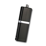 Memory ( USB flash ) SILICON POWER SP004GBUF2710V1K SILICON POWER 4GB USB 2.0 Luxmini 710 Black