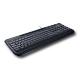 Input Devices - Keyboard MICROSOFT Wired Keyboard 600 Keyboard MICROSOFT Wired Keyboard 600 USB 2.0, Waterproof, Multimedia Function, Black, Retail, 1pk