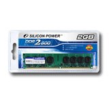 Memory ( Desktop ) SILICON POWER SP002GBLRU800S02 PC Memory Device SILICON POWER DDR2 SDRAM Non-ECC (2GB,800MHz(PC2-6400),Небуферирана) CL5, С опаковка