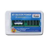 Memory ( Desktop ) SILICON POWER SP001GBLDU400O02 PC Memory Device SILICON POWER DDR SDRAM Non-ECC (1GB,400MHz(PC3200),Небуферирана) CL3, С опаковка