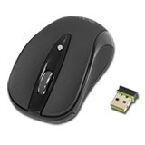 Input Devices - Mouse DELUX DL-M483GL Мишка DELUX DL-M483GL (Безжичен, Лазерен 1600dpi,4 btn,USB), Черен