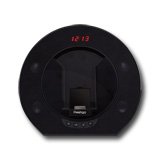iPod accessories PRESTIGIO PIS3 PRESTIGIO Speaker with clock for iPod, Черен, С опаковка (22cmx10.7cm)