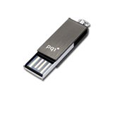 Memory ( USB flash ) PQI 6812-004GR3 PQI 4GB USB 2.0 Intelligent Drive i812 Iron Gray